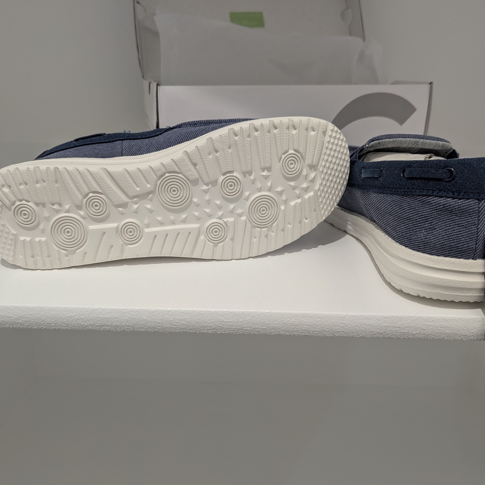 Geox Men's Blue Slip-On Shoes View 2